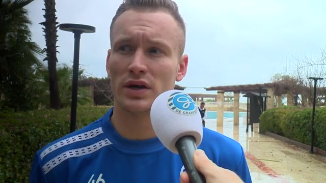 Archiefbeeld van Mark Diemers tijdens een eerdere periode bij De Graafschap